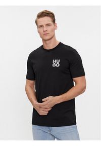 Hugo T-Shirt Detzington241 50508944 Czarny Regular Fit. Kolor: czarny. Materiał: bawełna #1