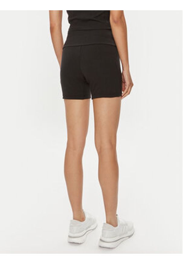 Adidas - adidas Szorty sportowe Lounge IR8786 Czarny Slim Fit. Kolor: czarny. Materiał: wiskoza, bawełna