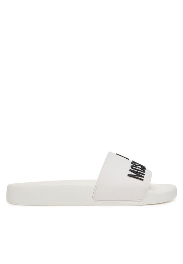 Love Moschino - LOVE MOSCHINO Klapki JA28052G0MI14100 Biały. Kolor: biały. Materiał: syntetyk