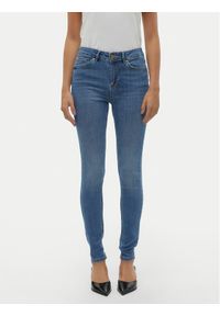 Vero Moda Jeansy Flash 10300173 Niebieski Skinny Fit. Kolor: niebieski #1