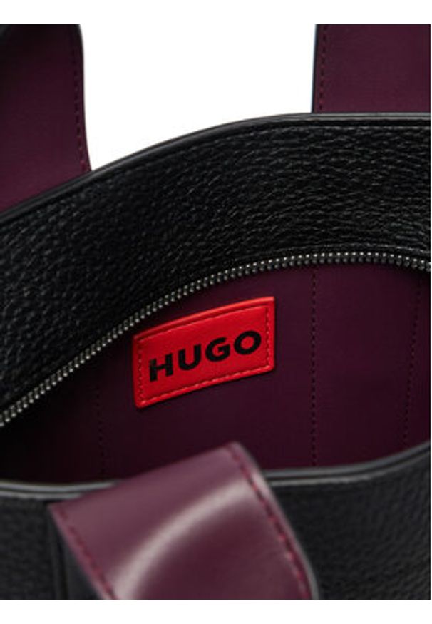 Hugo - HUGO Torebka Becky Gr 50558427 Czarny. Kolor: czarny. Materiał: skórzane