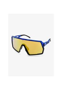 Okulary rowerowe Rudy Project Kelion - crystal blue/multilaser yellow. Kolor: niebieski