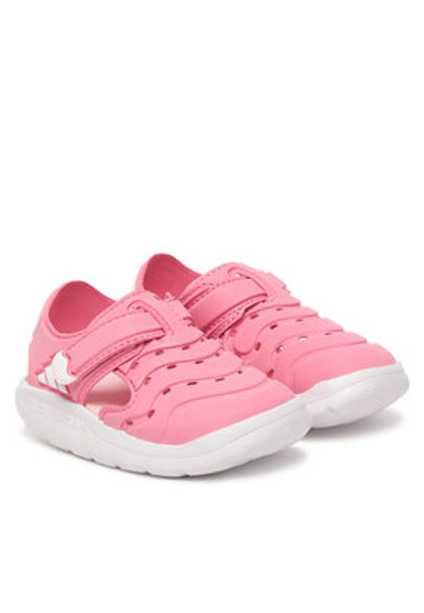 Adidas - adidas Sandały Water Sandal 2 JP9415 Różowy. Kolor: różowy. Materiał: syntetyk