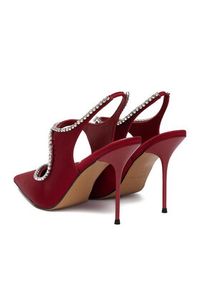 Eva Minge Szpilki EO-LIVIA-LT2019-6 Czerwony. Kolor: czerwony. Materiał: materiał. Obcas: na szpilce #6