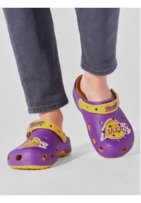 Crocs Klapki Crocs Classic Nba Los Angeles Lakers Clog 208650 Fioletowy. Kolor: fioletowy #7