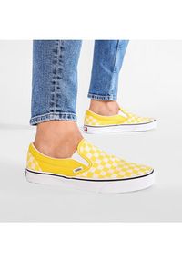 Vans Tenisówki Classic Slip-On VN0A33TB42Z1 Żółty. Zapięcie: bez zapięcia. Kolor: żółty. Materiał: materiał #3