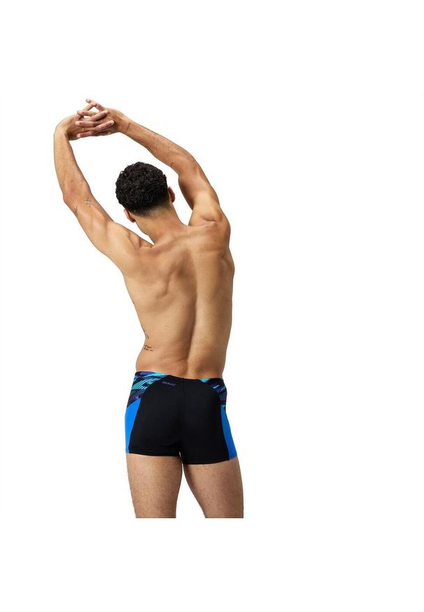 Kąpielówki męskie spodenki kąpielowe Speedo Dive Splice. Kolor: niebieski, czarny, wielokolorowy