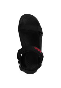 Sandały Lee Cooper LCW-24-34-2620MA czarne. Nosek buta: otwarty. Zapięcie: rzepy. Kolor: czarny. Materiał: materiał. Sezon: lato #4