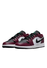 Buty do chodzenia unisex Air Jordan 1 Low SE Dark Beetroot Black Roma Green. Kolor: czerwony, biały. Sport: turystyka piesza
