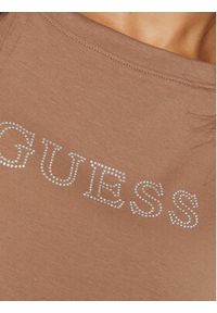 Guess T-Shirt V3BI11 J1314 Fioletowy Regular Fit. Kolor: fioletowy. Materiał: bawełna #4