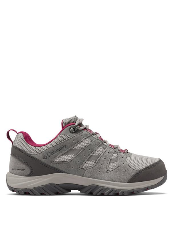 columbia - Columbia Trekkingi Redmond III Waterproof 1940621 Szary. Kolor: szary. Materiał: zamsz, skóra