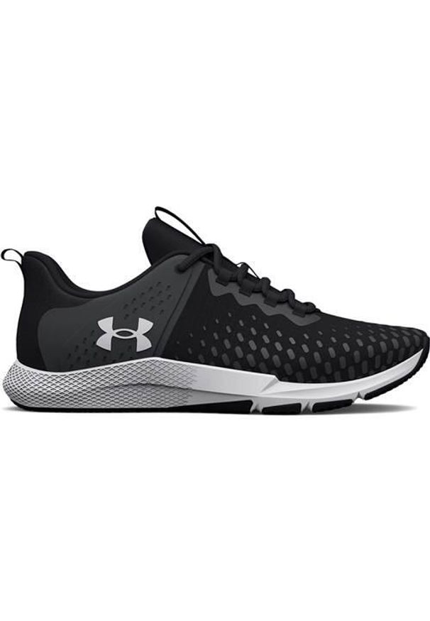 Buty treningowe męskie Under Armour Charged Engage 2. Zapięcie: sznurówki. Kolor: wielokolorowy, szary. Materiał: materiał, tkanina, syntetyk. Szerokość cholewki: normalna