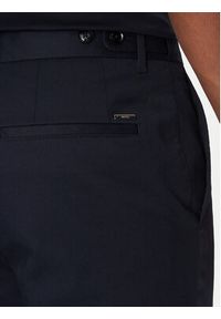 BOSS Spodnie materiałowe C-Genius 50534612 Granatowy Slim Fit. Kolor: niebieski. Materiał: bawełna