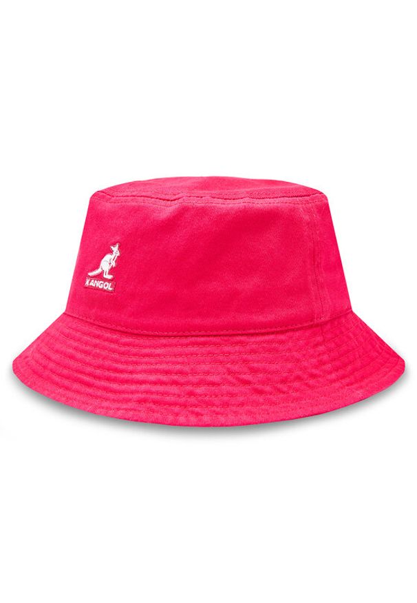 Kangol Kapelusz Washed Bucket K4224HT Różowy. Kolor: różowy. Materiał: bawełna, materiał