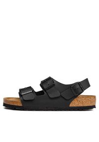 Birkenstock Sandały Milano 034791 Czarny. Kolor: czarny. Materiał: skóra #7