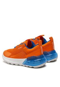 Geox Sneakersy J Activart Illuminus J45LYA 0149J C2008 S Pomarańczowy. Kolor: pomarańczowy. Materiał: materiał, mesh #7