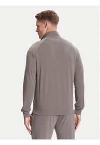 BOSS Bluza Mix&Match 50515307 Brązowy Regular Fit. Kolor: brązowy. Materiał: bawełna
