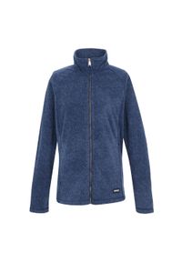 DARE 2B - Bluza Polarowa Damska Pełen Suwak Mayse. Kolor: wielokolorowy, fioletowy, niebieski, szary. Materiał: polar. Sezon: zima