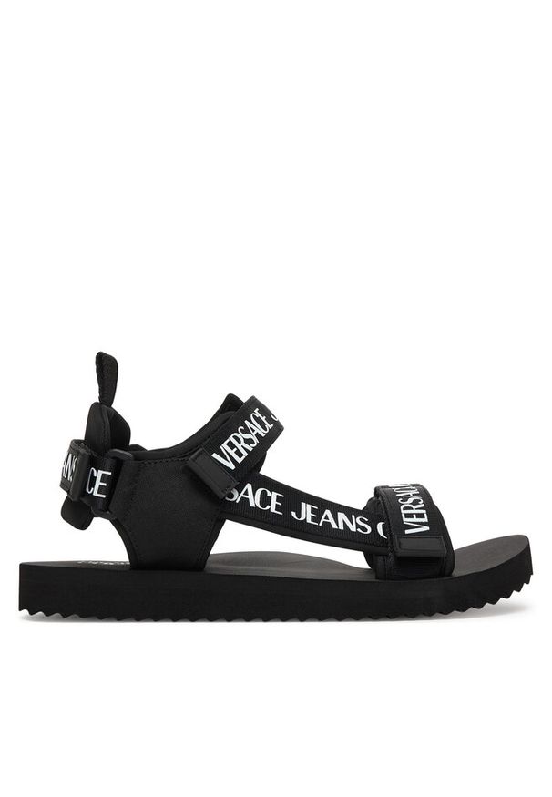 Sandały Versace Jeans Couture. Kolor: czarny