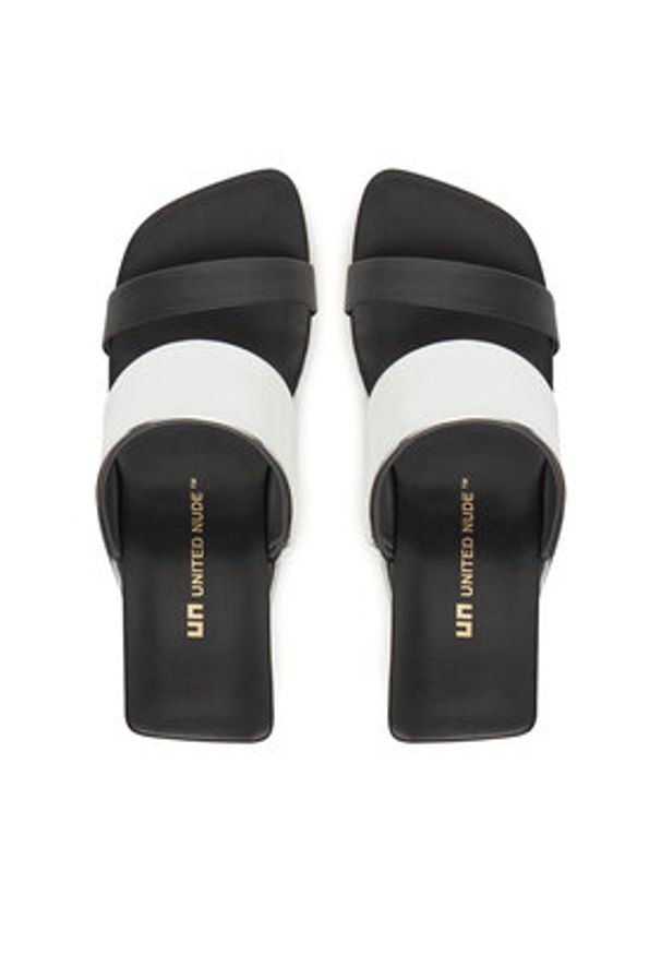 United Nude Klapki Loop Hi 10005766132 Srebrny. Kolor: srebrny. Materiał: skóra