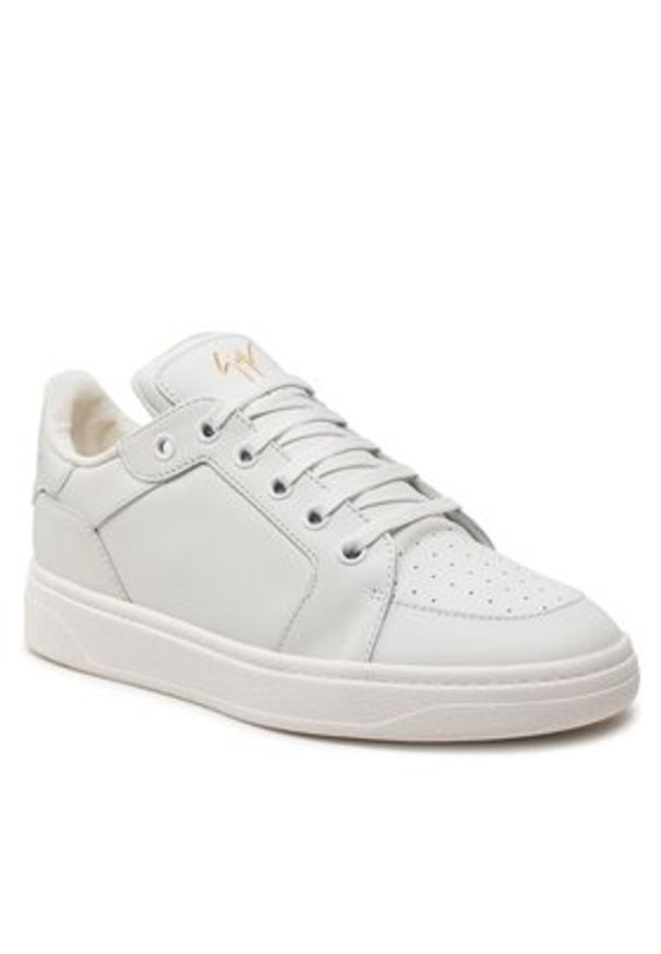 Giuseppe Zanotti Sneakersy RU30035 Biały. Kolor: biały. Materiał: skóra