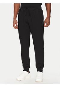 Emporio Armani Underwear Spodnie dresowe EM000500 AF10790 UC001 Czarny Regular Fit. Kolor: czarny. Materiał: syntetyk, bawełna