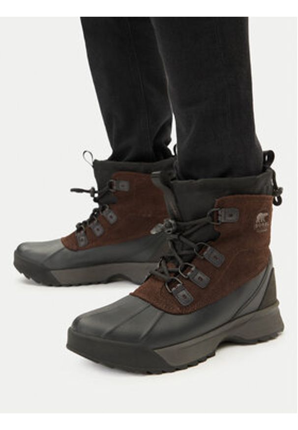 sorel - Sorel Śniegowce Scout 87 Xt Wp 2083021256 Brązowy. Kolor: brązowy. Materiał: zamsz, skóra