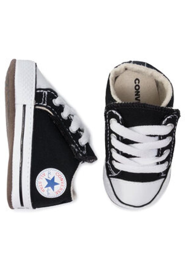 Converse Tenisówki Chuck Taylor All Star Cribster Mid 865156C Czarny. Kolor: czarny. Materiał: materiał