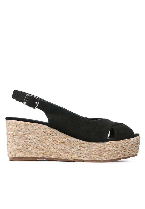 Jenny Fairy Espadryle TS5249-01 Czarny. Kolor: czarny. Materiał: materiał