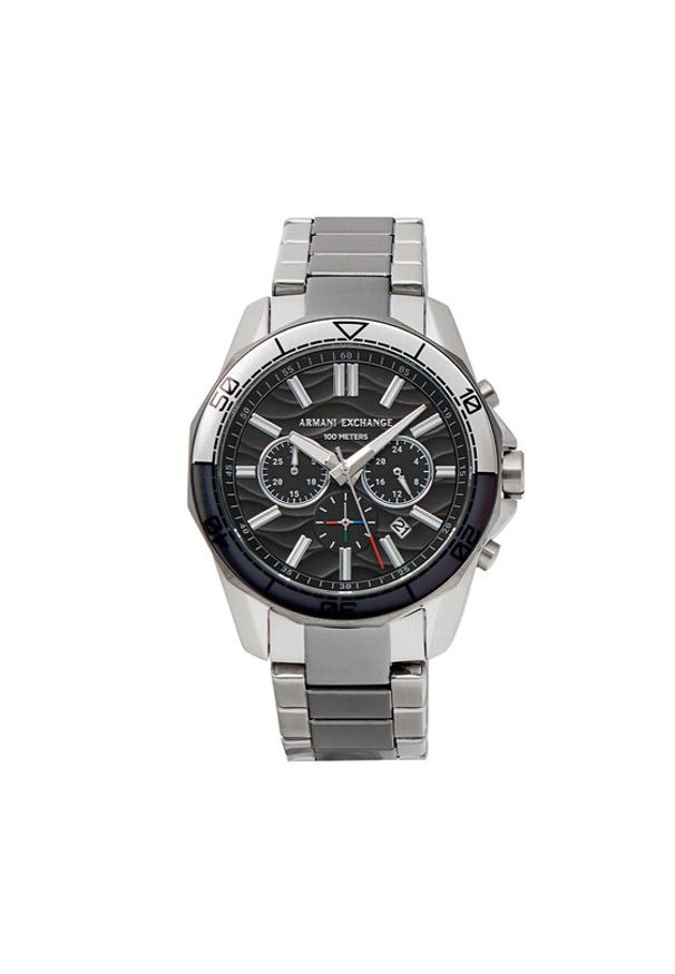 Armani Exchange Zegarek Spencer AX1973 Srebrny. Kolor: srebrny