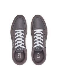 EA7 Emporio Armani Sneakersy X8X151 XK354 T992 Szary. Kolor: szary. Materiał: skóra, zamsz #4