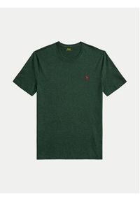 Polo Ralph Lauren T-Shirt 710671438392 Zielony Custom Slim Fit. Typ kołnierza: polo. Kolor: zielony. Materiał: bawełna #5