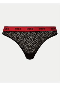 Hugo - HUGO Komplet stringów 50535265 Czarny. Kolor: czarny. Materiał: syntetyk #2