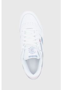 Reebok Classic Buty kolor biały. Nosek buta: okrągły. Zapięcie: sznurówki. Kolor: biały. Materiał: guma. Model: Reebok Classic #5