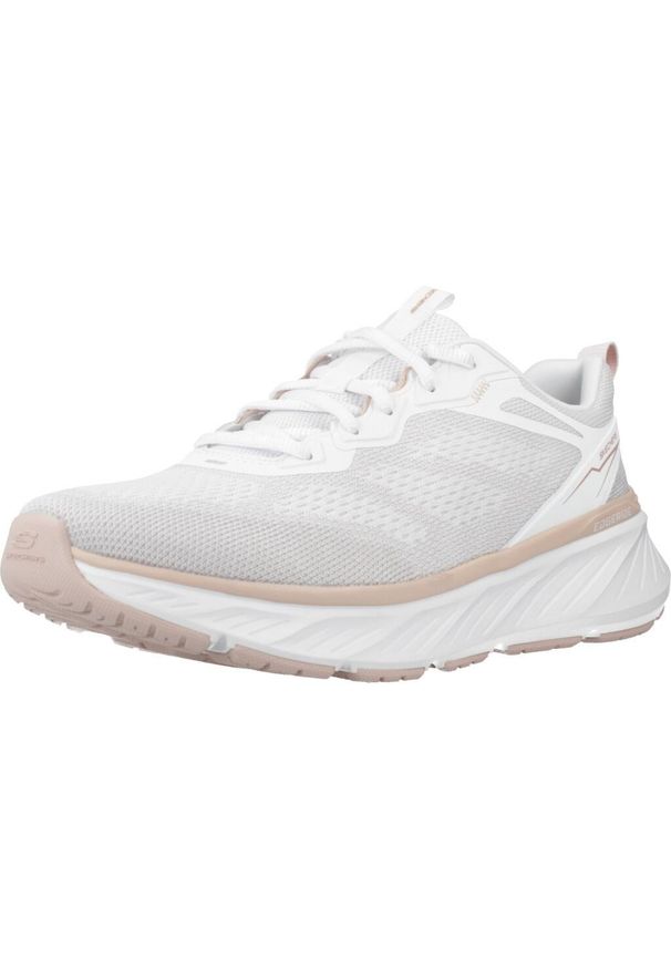 skechers - Buty SKECHERS EDGERIDE Biały. Okazja: na co dzień. Kolor: biały. Materiał: tkanina, syntetyk