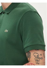 Lacoste Polo DH2050 Zielony Regular Fit. Typ kołnierza: polo. Kolor: zielony. Materiał: bawełna #3