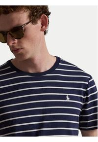 Polo Ralph Lauren T-Shirt 710B16648001 Granatowy Regular Fit. Typ kołnierza: polo. Kolor: niebieski. Materiał: bawełna #3