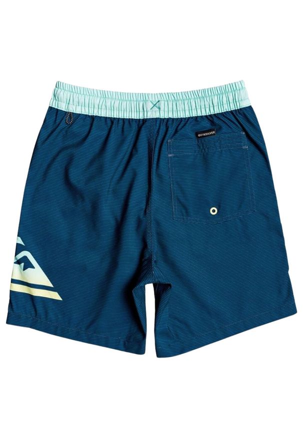 Spodenki kąpielowe dla dzieci Quiksilver Dredge. Kolor: niebieski. Materiał: poliester