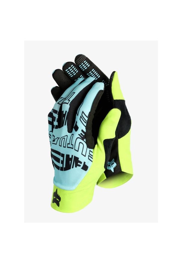 FOX - Rękawiczki rowerowe męskie Fox Flexair Glove Elevated. Kolor: niebieski