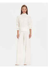 Guess Golf W5BR30 Z1192 Écru Relaxed Fit. Typ kołnierza: golf. Materiał: syntetyk #5