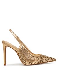 Aldo Sandały Marciana 13991509 Złoty. Kolor: złoty. Materiał: skóra
