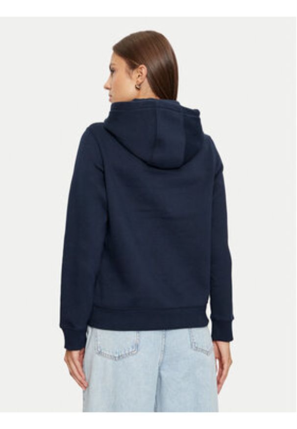 Tommy Jeans Bluza DW0DW19958 Granatowy Regular Fit. Kolor: niebieski. Materiał: bawełna