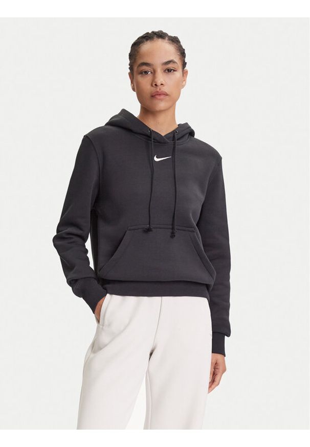 Nike Bluza HF6839 Czarny Relaxed Fit. Kolor: czarny. Materiał: bawełna