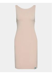 Calvin Klein Jeans Sukienka letnia Archive J20J223049 Różowy Slim Fit. Kolor: różowy. Materiał: wiskoza. Sezon: lato #5