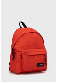 Eastpak plecak kolor czerwony duży gładki. Kolor: czerwony. Materiał: włókno. Wzór: gładki #3