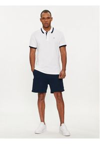 Tommy Jeans Polo DM0DM18313 Biały Regular Fit. Typ kołnierza: polo. Kolor: biały. Materiał: bawełna #6