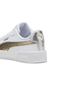 Buty Sportowe Damskie Puma Carina 2. Metallic Shine. Kolor: szary, wielokolorowy, biały, żółty