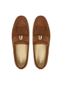 Furla Loafersy Heritage YM43FHE Y61000 PT 03B00 Brązowy. Kolor: brązowy. Materiał: skóra, zamsz #4