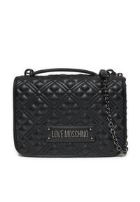 Love Moschino - LOVE MOSCHINO Torebka JC4000PP0LLA000A Czarny. Kolor: czarny. Materiał: skórzane