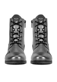 Mustang Trzewiki 1229-513 Srebrny. Kolor: srebrny. Materiał: materiał #3